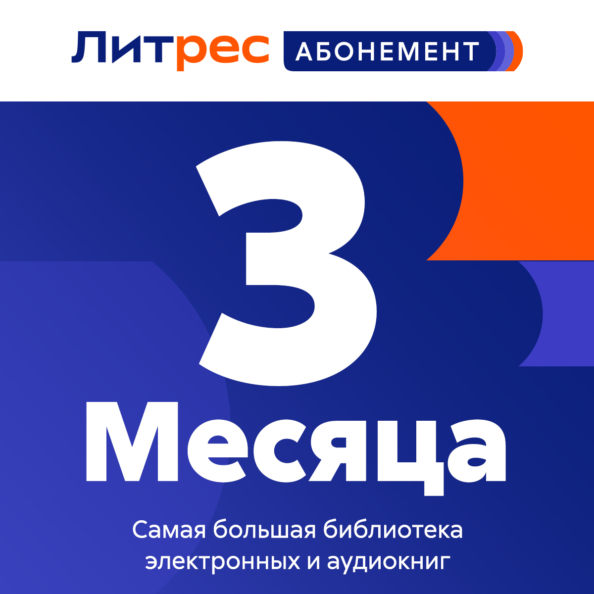 Подарок: абонемент в ЛитРес на 3 месяца